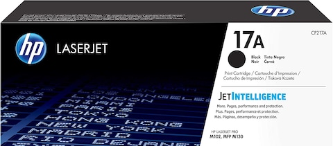 HP 17A Black Original Laserjet Toner Cartridge - Cf217A