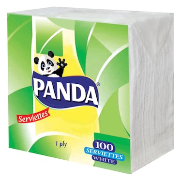 Panda Serviettes 1 Ply