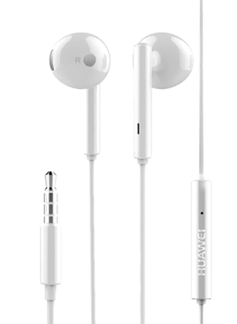 Huawei Stereo Earphones with Remote and Microphone AM115 - White