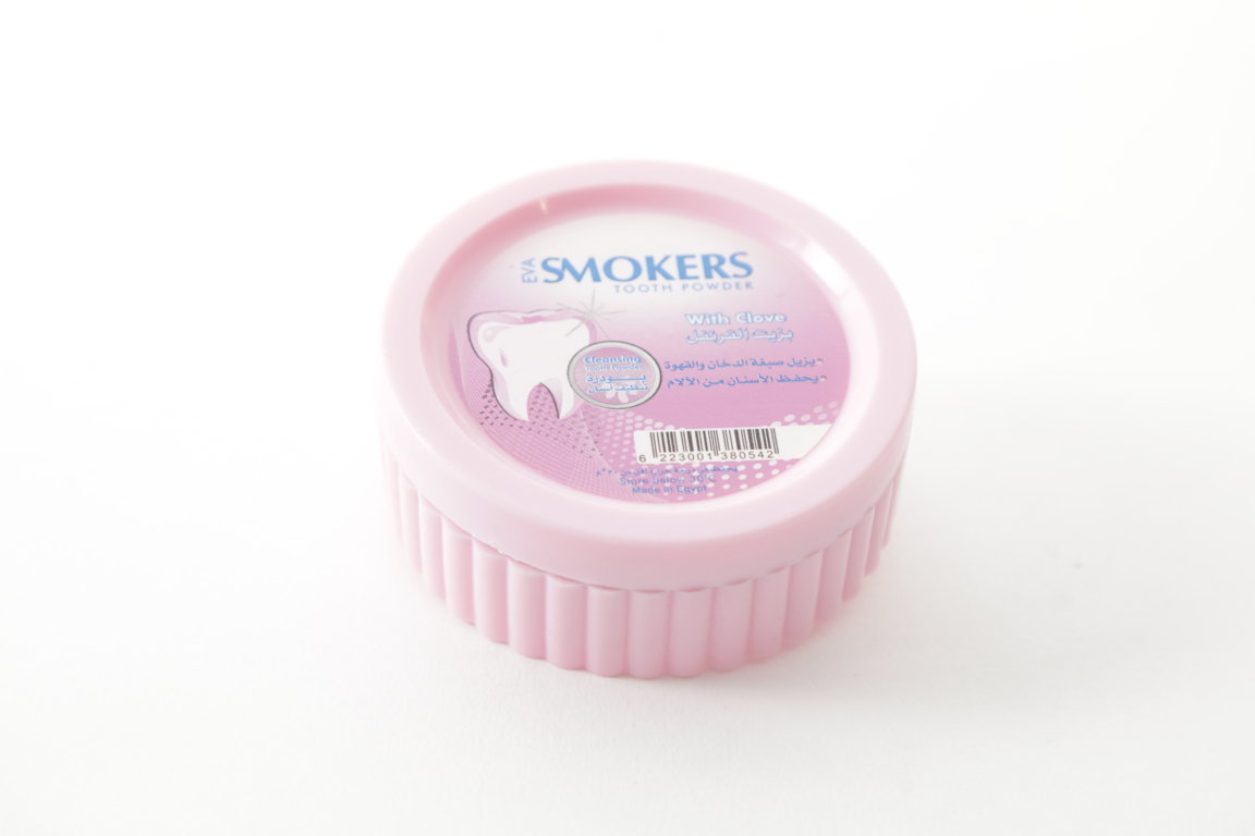 EVA SMOOKERS TOOTH POWDER  WITH GLOVE  40G