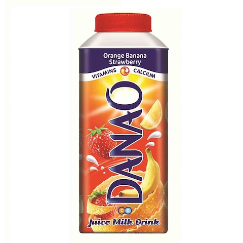 Danao Juice Milk Drink Orange And Banana And Strawberry Flavor 180 Ml