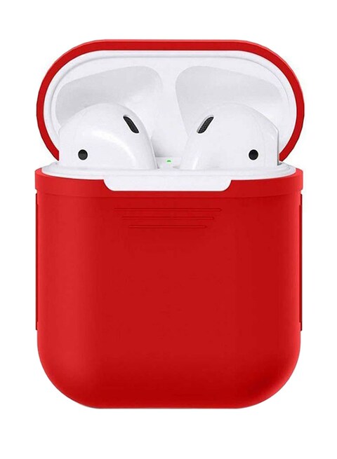 Generic Protecting Case Cover For Apple Airpods Red