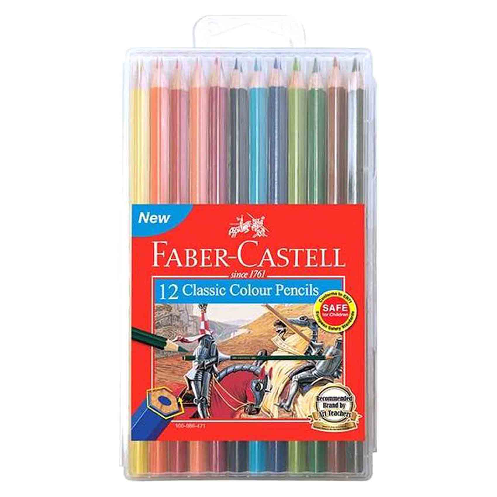 Faber-Castell Classic Colour Pencils Multicolour 12 PCS