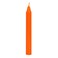 Pack of 12 'CONFIDENCE' Spell Candles Orange
