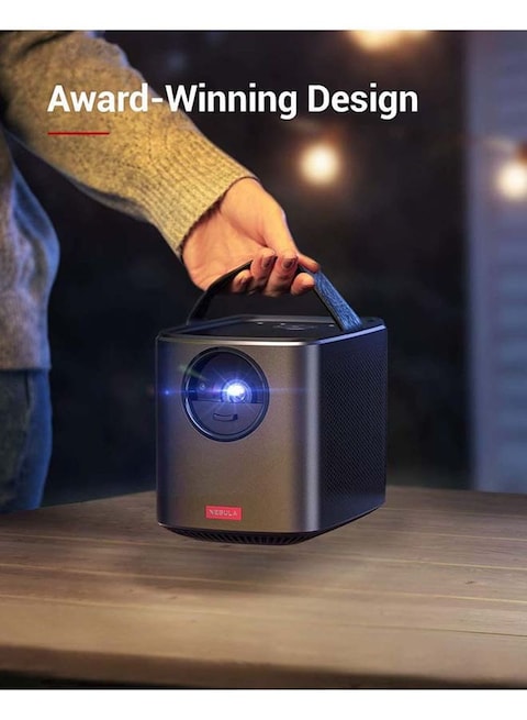 Nebula Anker Mars II Pro 500 ANSI Lumen Portable Mini Projector D2323 Black