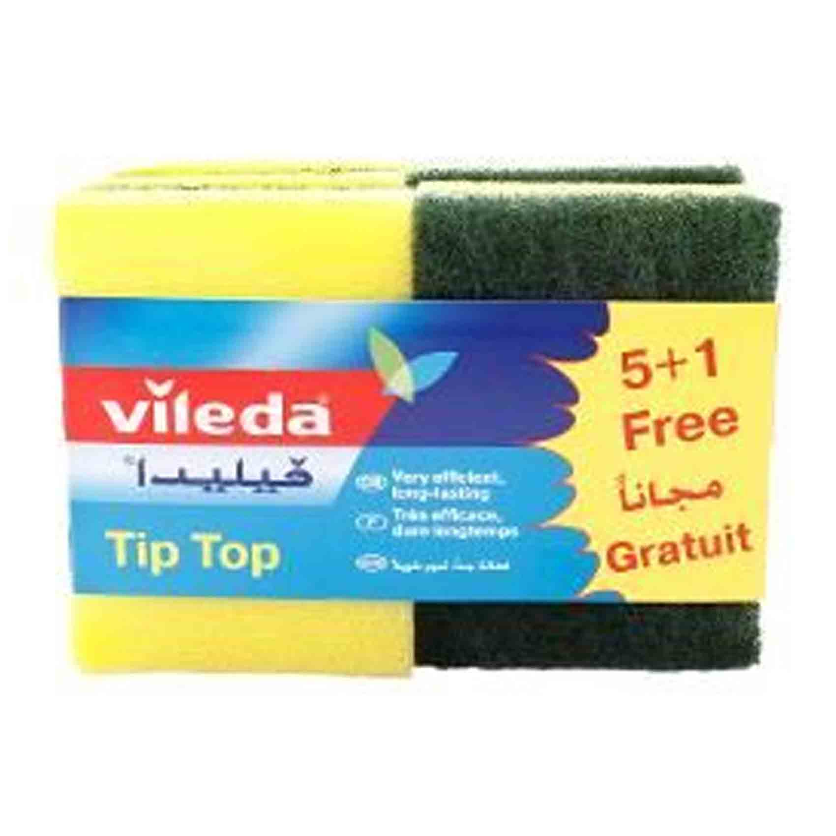 Vileda Sponge Tip Top 6 Pieces