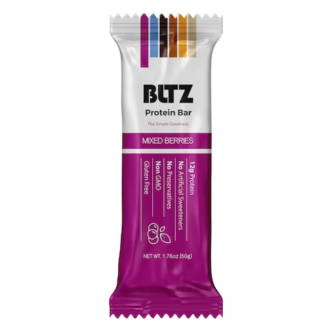 Bltz Protein Bar Mixed Berries 50GR