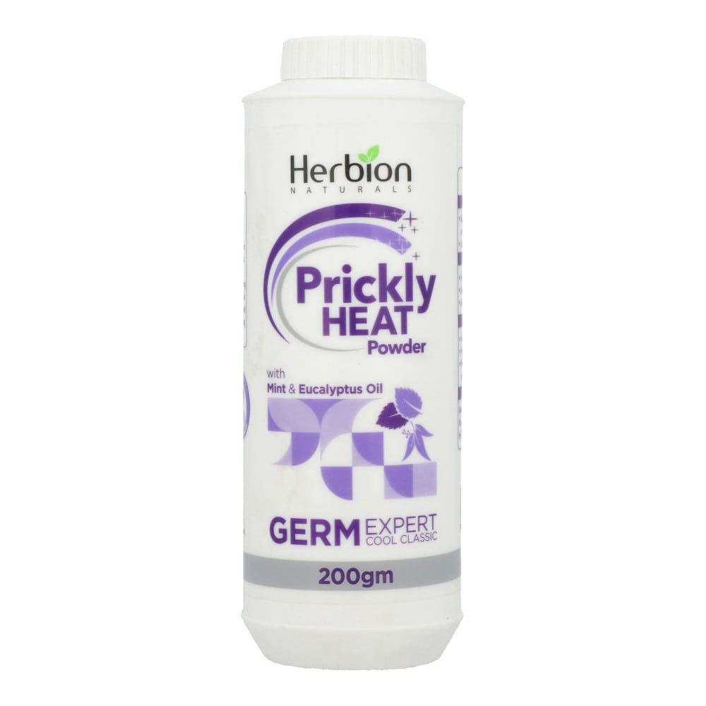 Buy Herbion Naturals Prickly Heat Powder With Mint & Eucalyptus Oil 200 ...