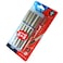 Uni-ball Deluxe Liquid Ink Rollerball Pen UB177 Blue and Black 0.7mm 8 PCS