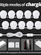 Generic Led Vanity Mirror Lights Kit With 10 Dimmable Light Bulbs White 26.00*7.00*17.00Cm