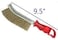 Abbasali Plastic Handle Stainless Steel Wire Brush Diy Metal Cleaner Rust Paint Removing Tool Hand Scratch Brush