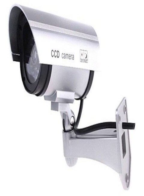 Generic - Waterproof IR LED Surveillance Fake Dummy Camera Black Silver