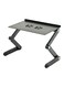 Foldable Laptop Table Black