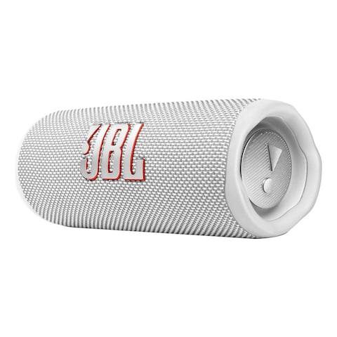 JBL Flip 6 IP67 Portable Bluetooth Speaker Waterproof With Powerful Sound And Deep Bass White