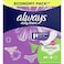 Always Pantyliners Multiform Normal Fresh Scent 60 Daily Liners