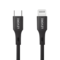Levore USB-C to Lightning Cable MFI Certified TPE 1m - Black