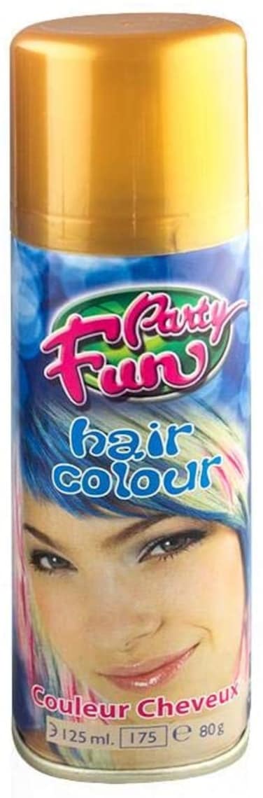 PARTY FUN (GOLD) HAIR COLOR SPRAY 125ML