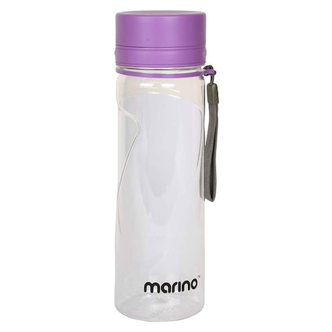 Marino Extra Safe Water Bottle 600ml Purple And Clear