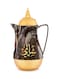 ROYALFORD 2-Piece Marble Teapot Set Brown/White/Gold 1L