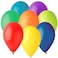 Generic Party Fun Standard Clear Assorted-Colour Balloons - 12Inches - (Pack Of 40 Units)