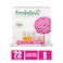 Freshdays Daily Liners Normal Scented 72 Pads