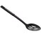 wilko Nylon Polypropylene Slotted Spoon Black 32cm