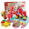 Kids Burger Builder Colour Clay Playset, For Ages 3 +