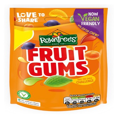 Rowntrees Fruit Gums 150GR