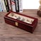 Doreen 10 Slots Watch Box Watch Display Case Storage Organizer Large Glass Top (Color : 6 Grids)（GC1646A）