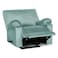In House Velvet Classic Recliner Chair - Light Turquoise - H1