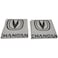 Car Seat Cover Car Seat Dust Dirt Protection Cover 2 Pcs Set, Grey