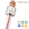 Generic-WS-858 Portable Wireless Karaoke Microphone Handheld Cellphone Karaoke Player Built-in BT HIFI Speaker Selfie 3-in-1 Rechargeable Li-battery Karaoke KTV MIC Machine