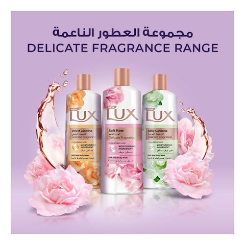 Lux Moisturising Body Wash Soft Rose 500ml