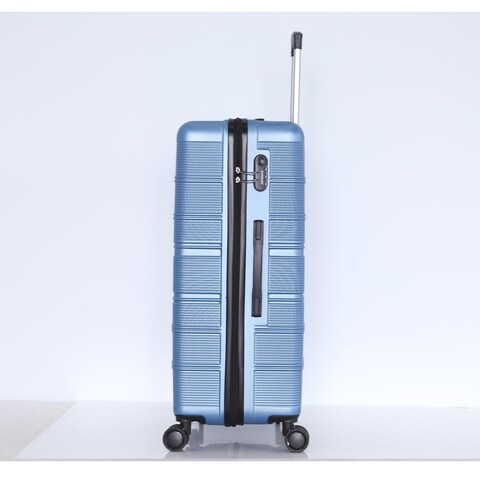 STARLIFE 3 Piece ABS Hard side Trolley Luggage Set Spinner Wheels with Number Lock