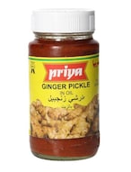 Buy Priya Ginger Pickle In Oil 300 gr in Kuwait