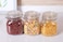 Star Cook Airtight Glass Canister Set of 3 - 24oz/750 Food Storage Jar Square Clear Preserving Seal Wire Clip Fastening for Kitchen Canning Cereal,Pasta,Sugar,Beans,Spice
