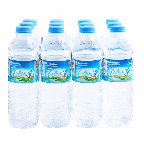 Carrefour Mineral Water 500ml Pack of 12