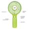Sanford Twister USB Hand Fan 4.5W Green