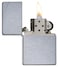 Zippo 267 Vintage with Slashes Street Chrome Windproof Lighter