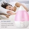 JMB Eco Shine Ultrasonic Cool Mist Humidifier, 3L Air Humidifier For Bedroom &amp; Babies, Premium Humidifying Unit, Whisper-Quiet Operation &amp; Automatic Shut-Off, Lasts Up To 11 Hours(Pink)
