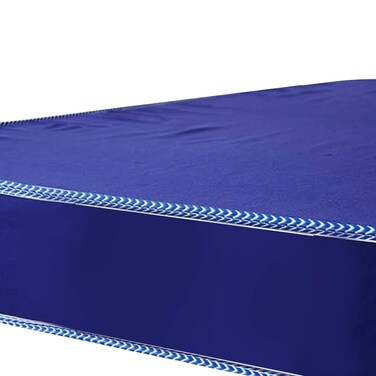 Bobmil Medium Duty  Blue  Tape Edge Mattress  6Ft X 3.5Ft X 6