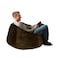 In House Kempes Fur Bean Bag Chair - Small - Dark Brown