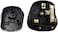 2Pcs Black 3 Pin UK Mains Top Plug 13A 13 AMP Appliance Power Socket Fuse Adapter Household,2 pcs