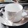 Ceramic Mugs Coffee Tea Cup With Saucer Set
