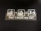 Don't Touch My Car Sign Sticker Warning Decals Highly Reflective Car Styling and Decorative Exterior Sticker