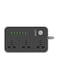 LDNIO 6-USB 3-Port Universal Power Strip SC3604 Black/Grey