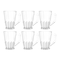City Glass Reze Mugs Set - 20 CL - 6 Pieces