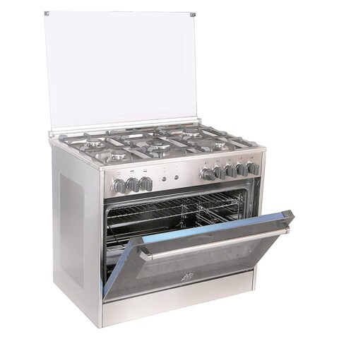 Bertazzoni Free Standing Full Gas Cooker AMS95C31CX Silver