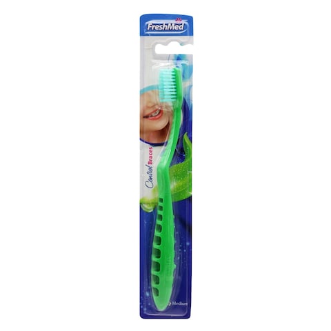 Freshmed Advanced Control Braces Toothbrush Green