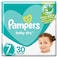 Pampers Baby-Dry Taped Diapers With Aloe Vera Lotion  Size 7 (15+kg) 30 Diapers